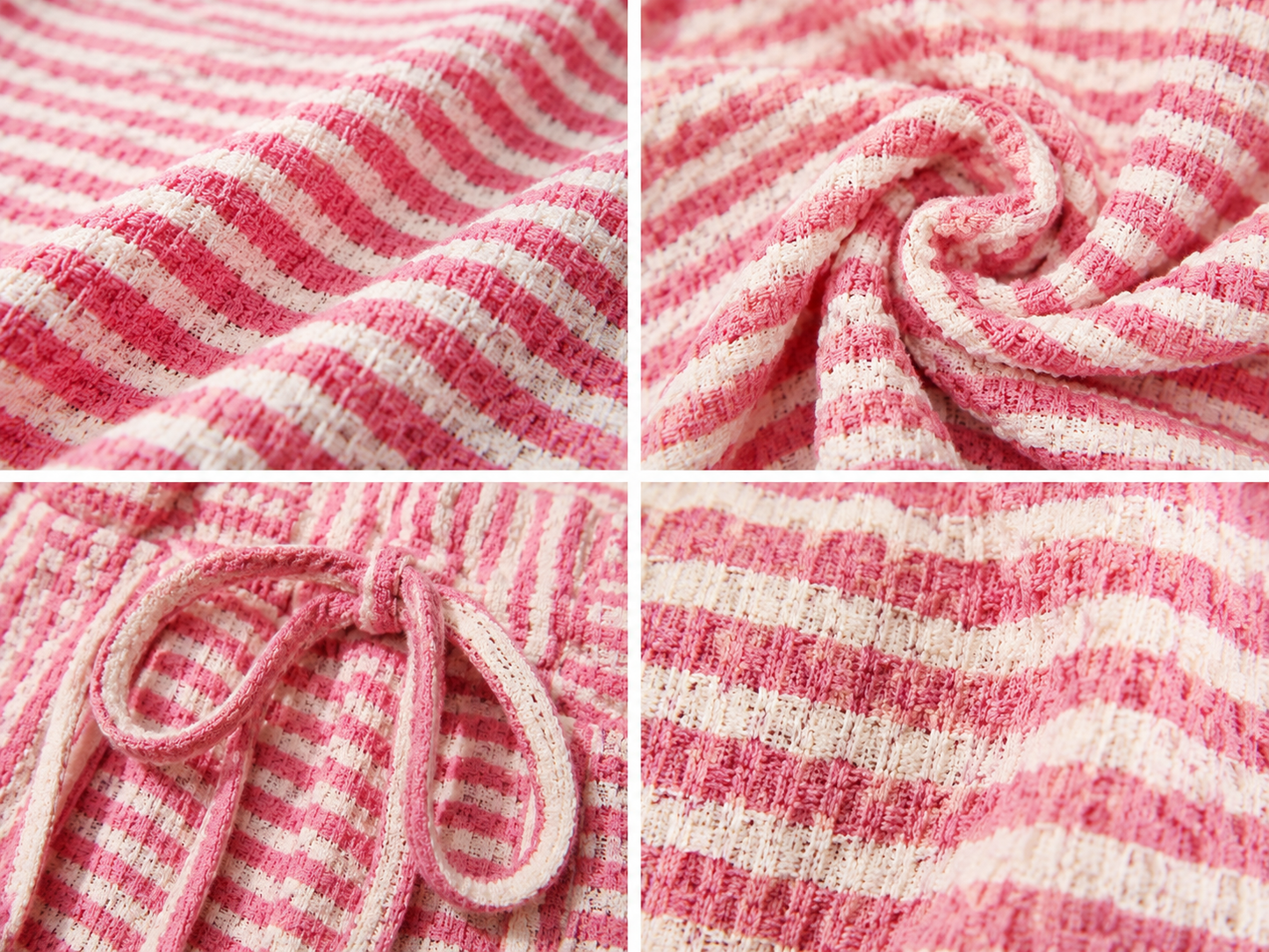 Blush & Breezy Textured Short Set