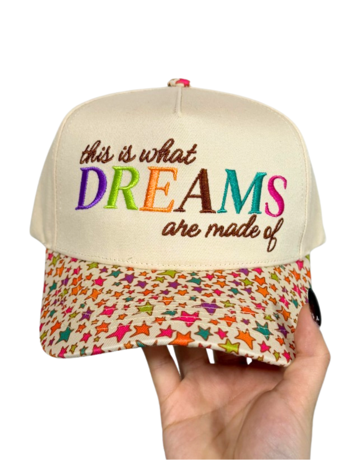 DREAMS ARE MADE OF CANVAS CAP