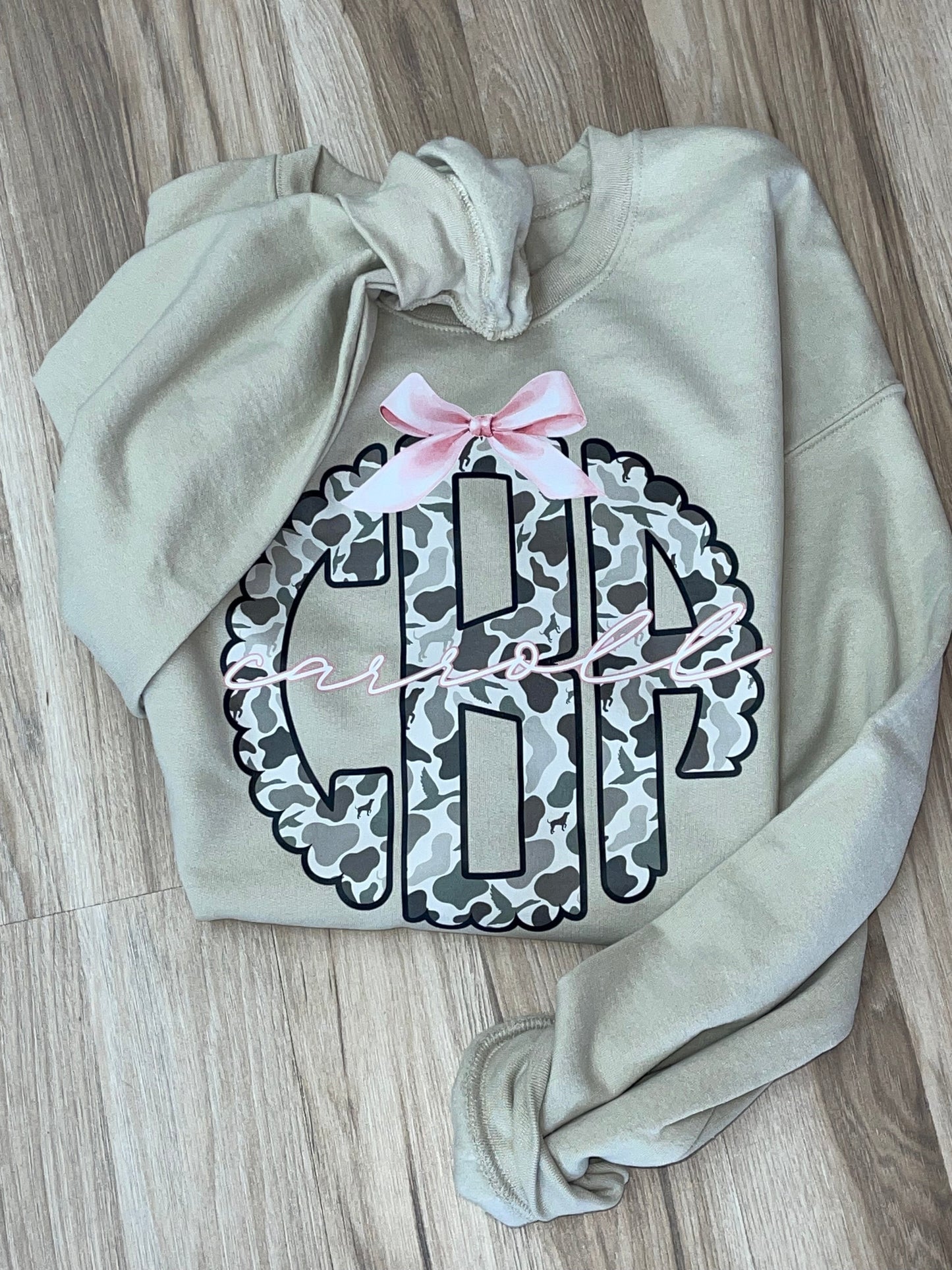 CAMO MONOGRAM
