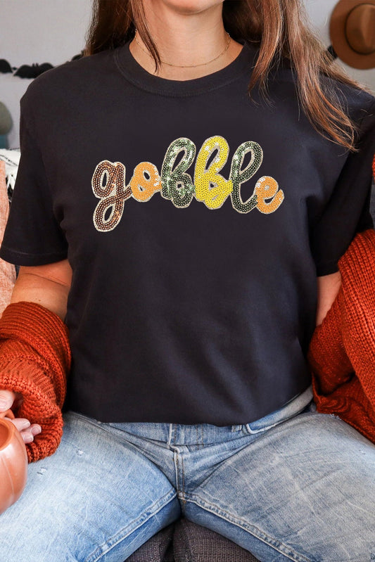 Gobble Glitter Tee