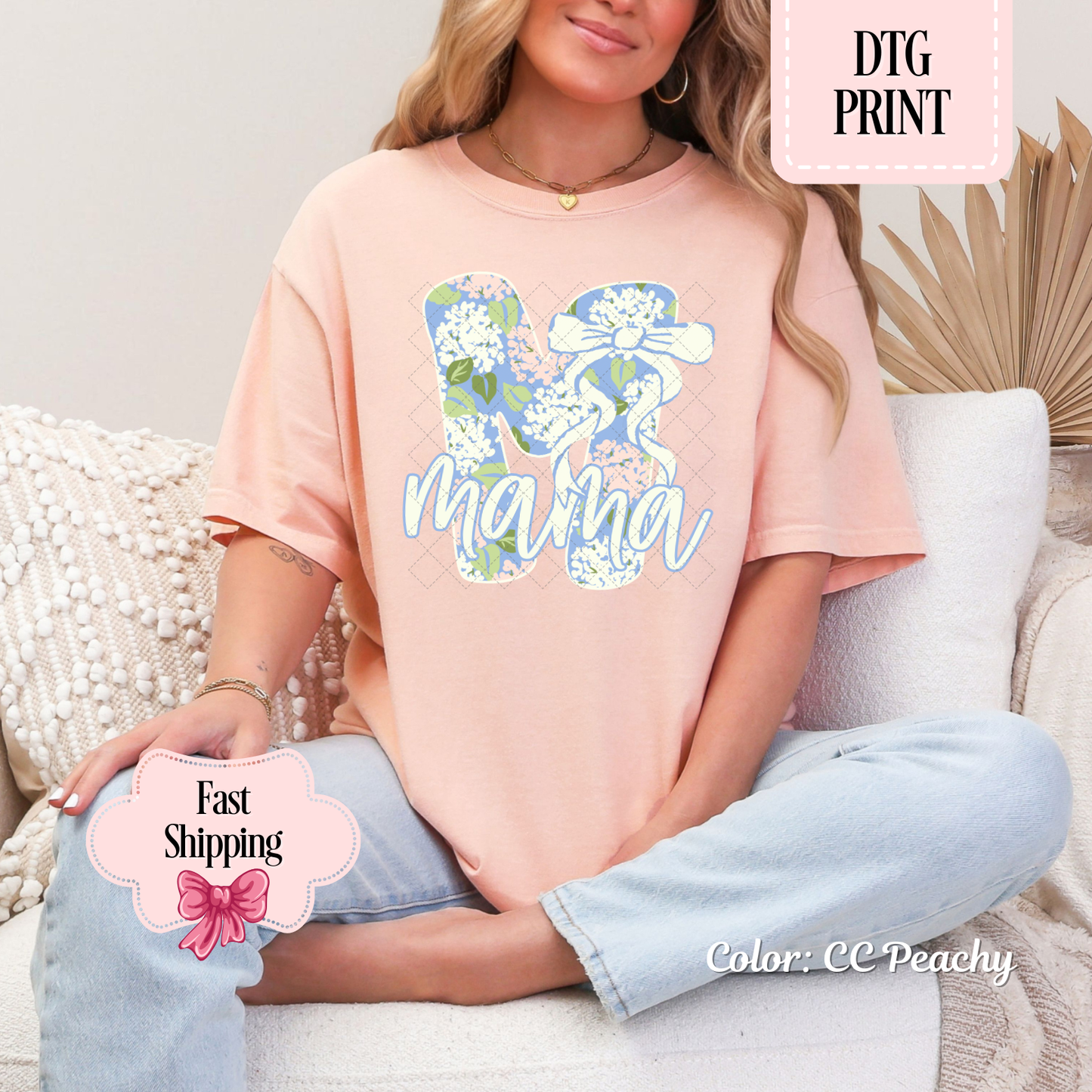 Pastel Floral Mama
