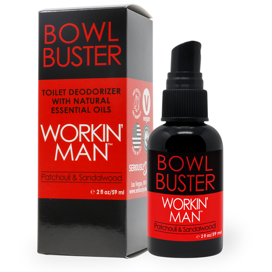 Christmas Men's Bowl Buster Toilet Spray