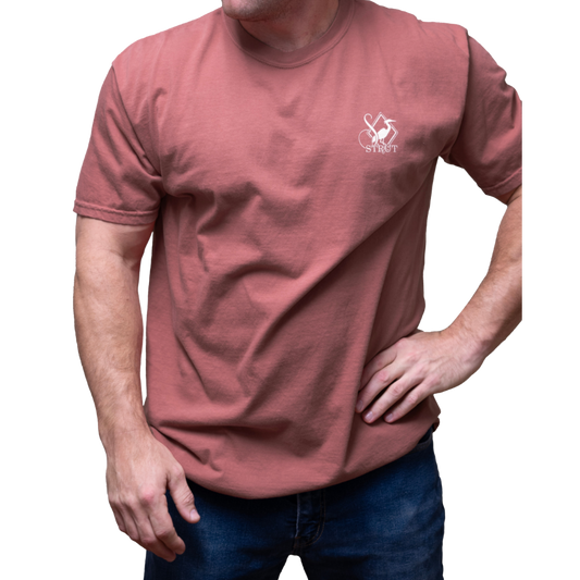 Mossy Oak Boykin Truck Nantucket Red Short-Sleeve T-Shirt: Nantucket Red