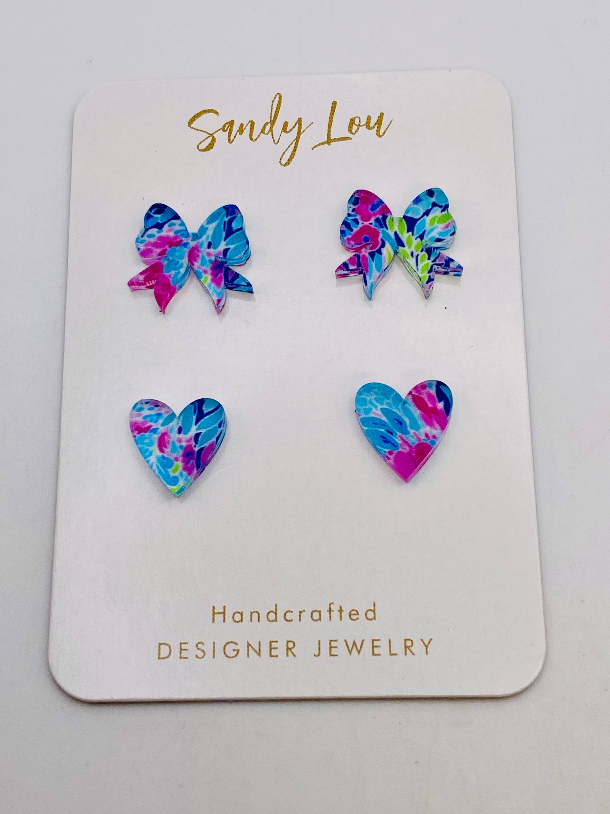 Love Notes Mini Stud Abstract