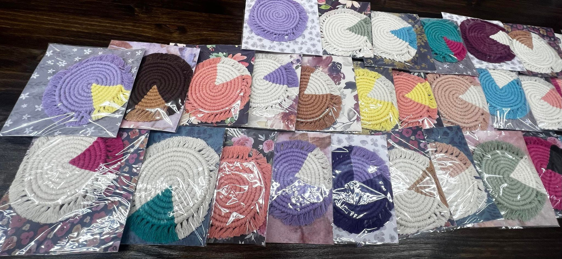 Macrame Boho Coasters