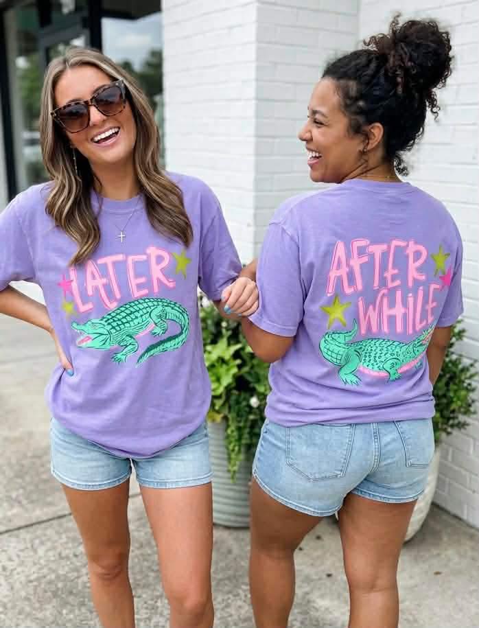 AFTER WHILE… CROC STYLE TEE