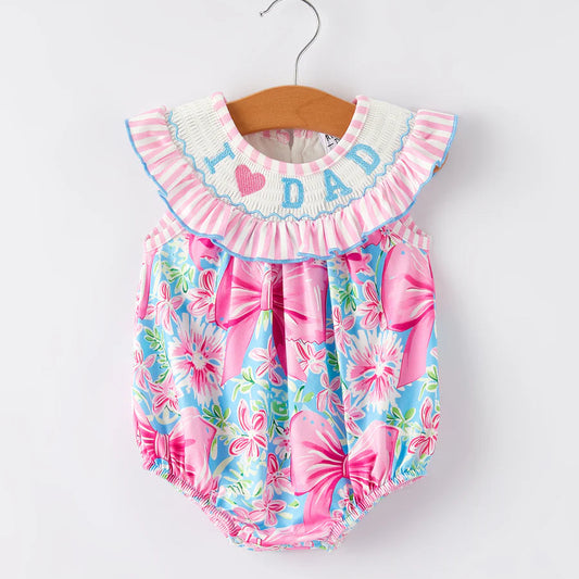 Daddy’s Girl Smocked Romper