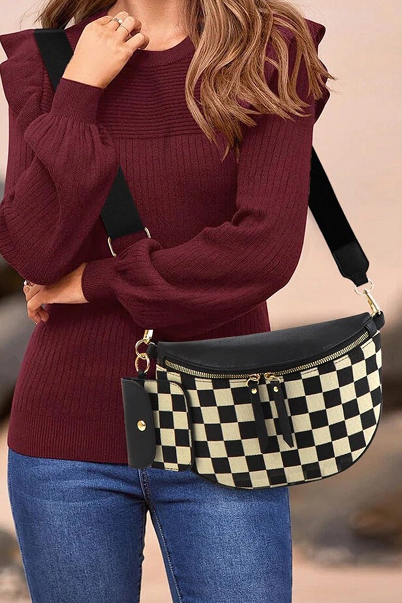 The Check Me Out Crossbody
