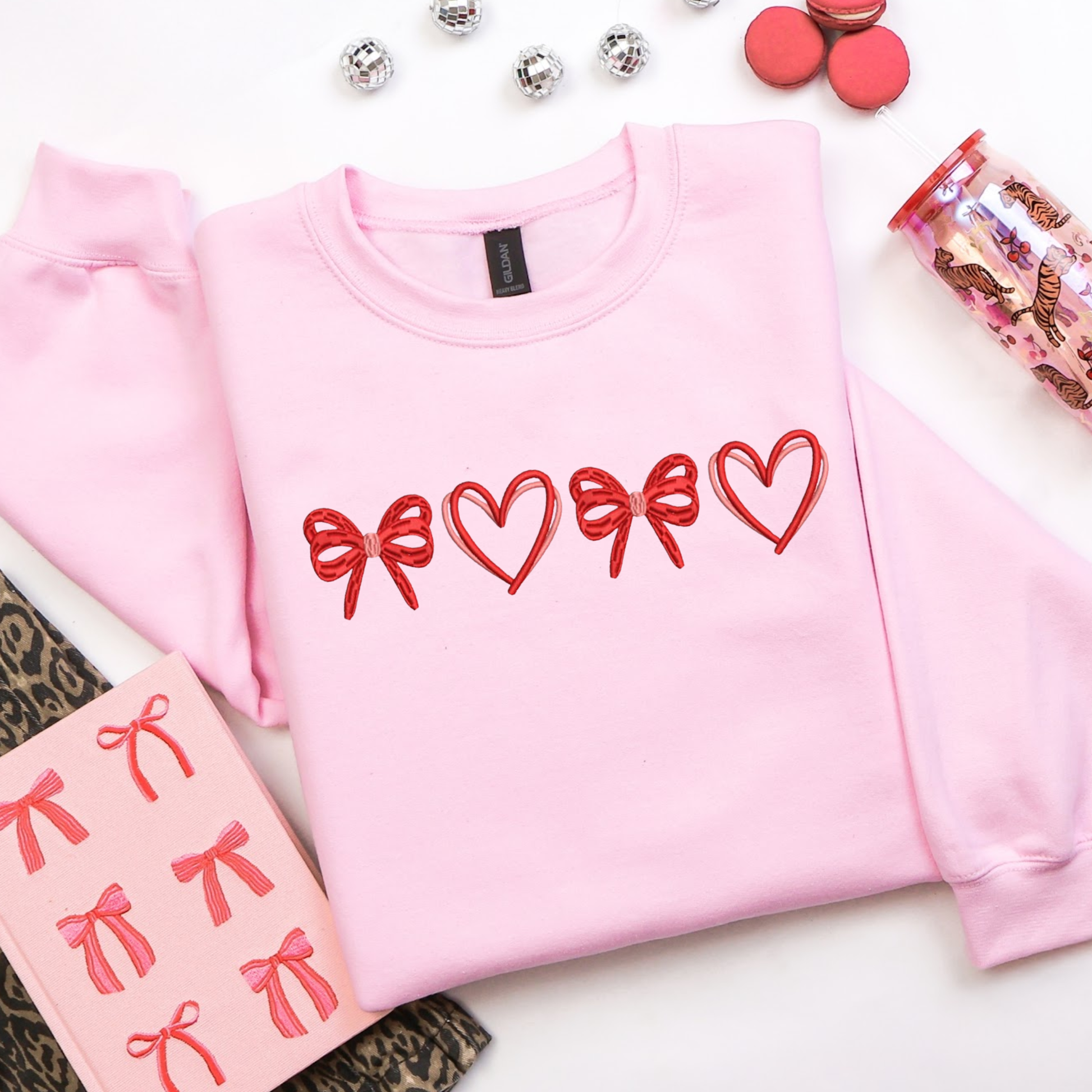 Embroidered Heart Coquette