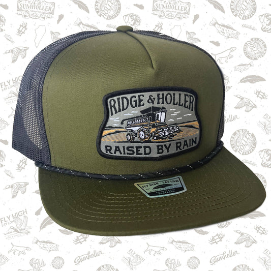 Raised by Rain Olive Hat