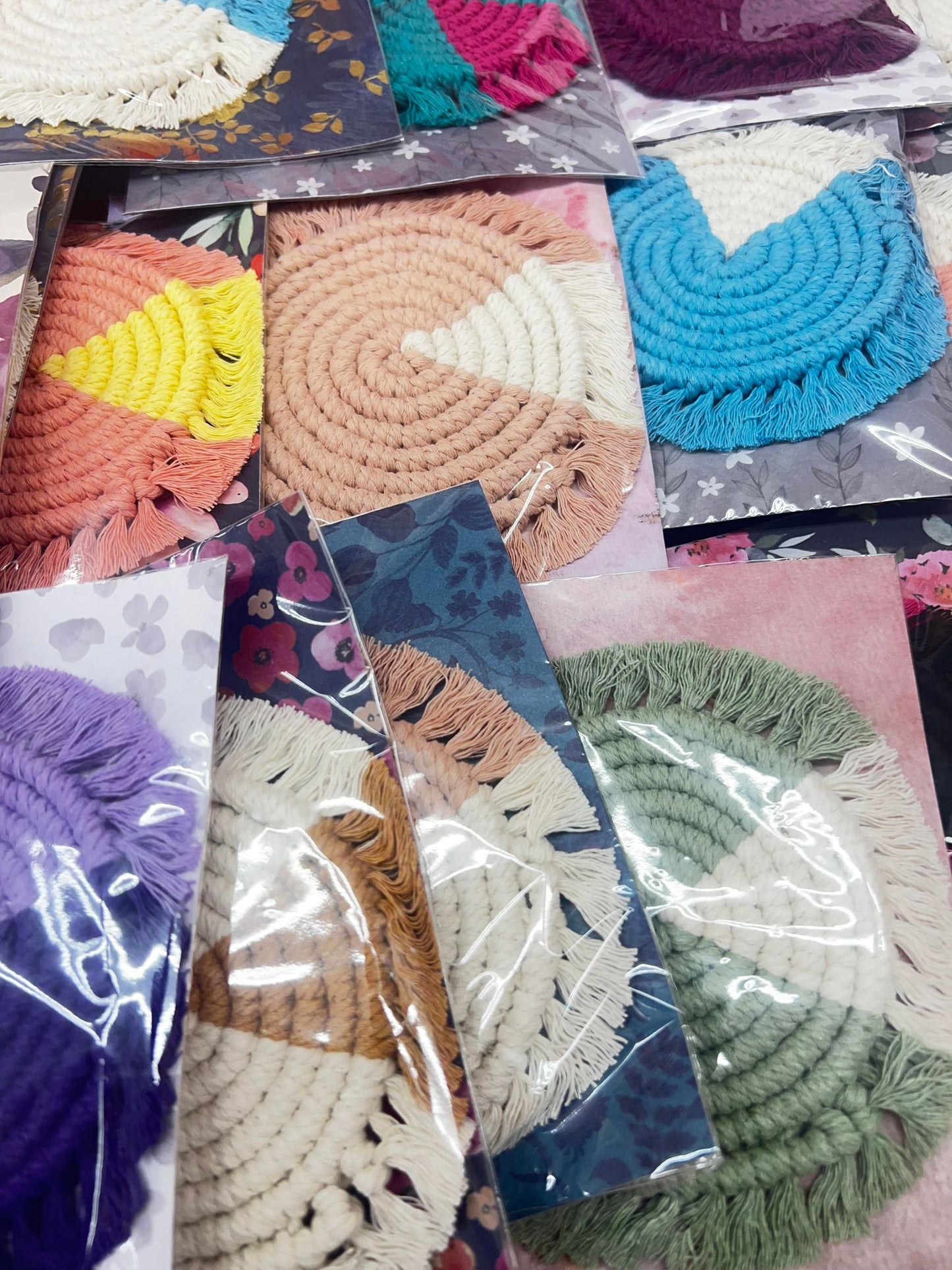 Macrame Boho Coasters