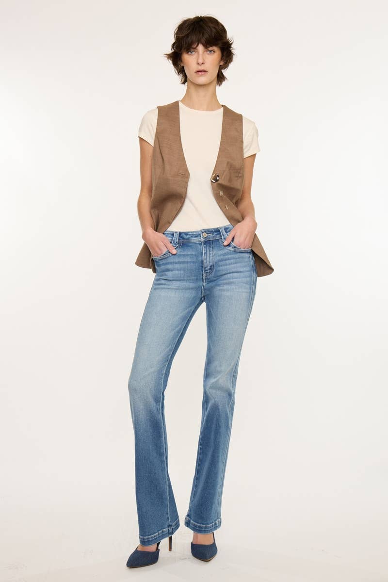 KANCAN MID RISE BOOTCUT