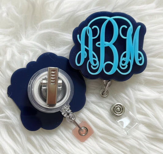 Acrylic Monograms ID Badge