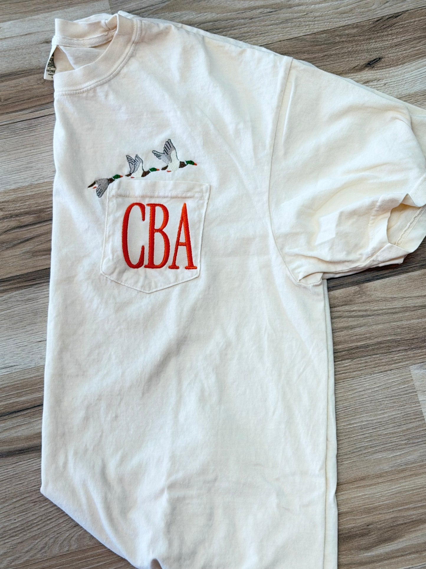 Mallards - CC Pocket Tee with Monogram