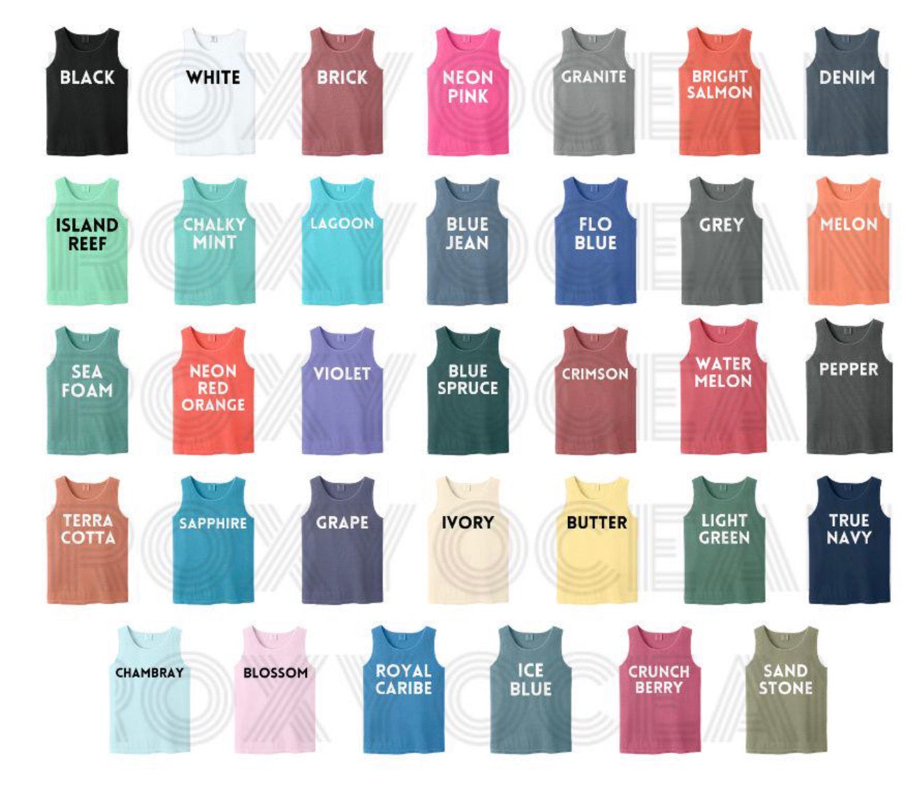 Embroidered Tank Tops! - CC