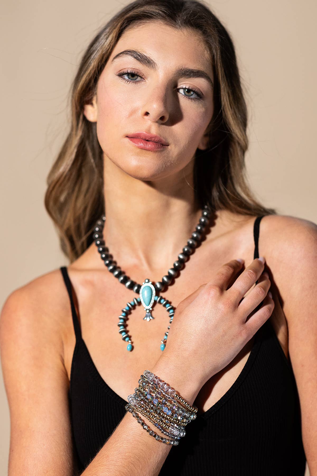 Colorful Stackable Beaded Stretch Bracelet