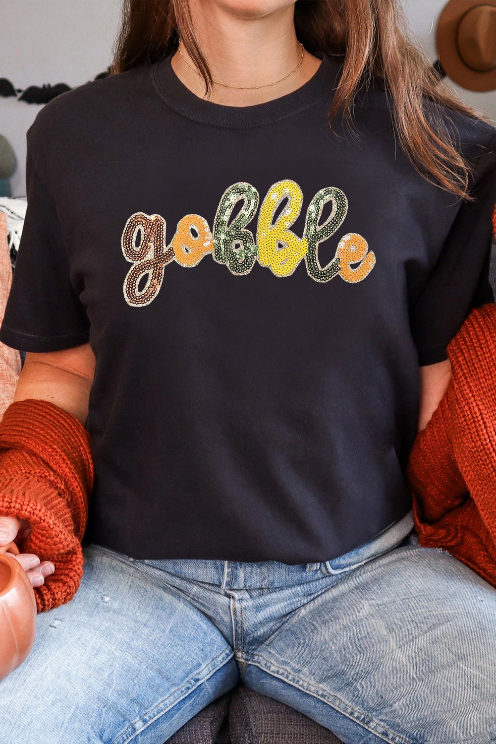 Gobble Glitter Tee