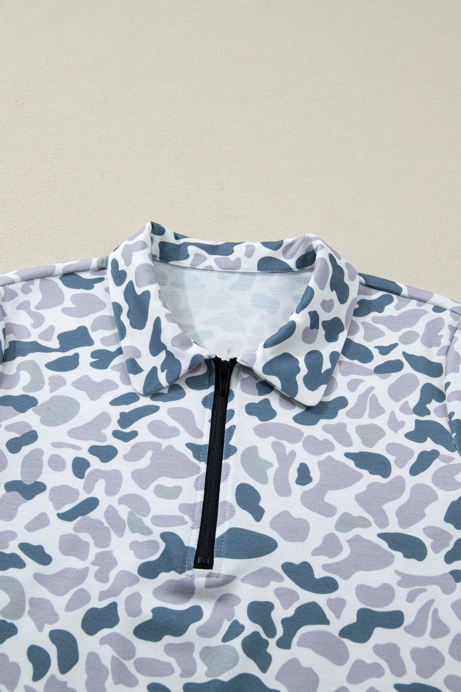 Multicolour Abstract Patterned Polo Collar T Shirt and Shorts Set