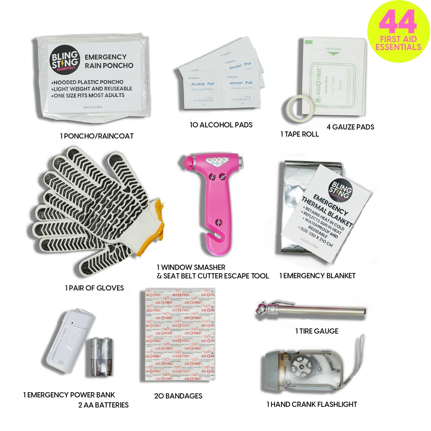 Roadside Emergency Kit - Bling Sting
