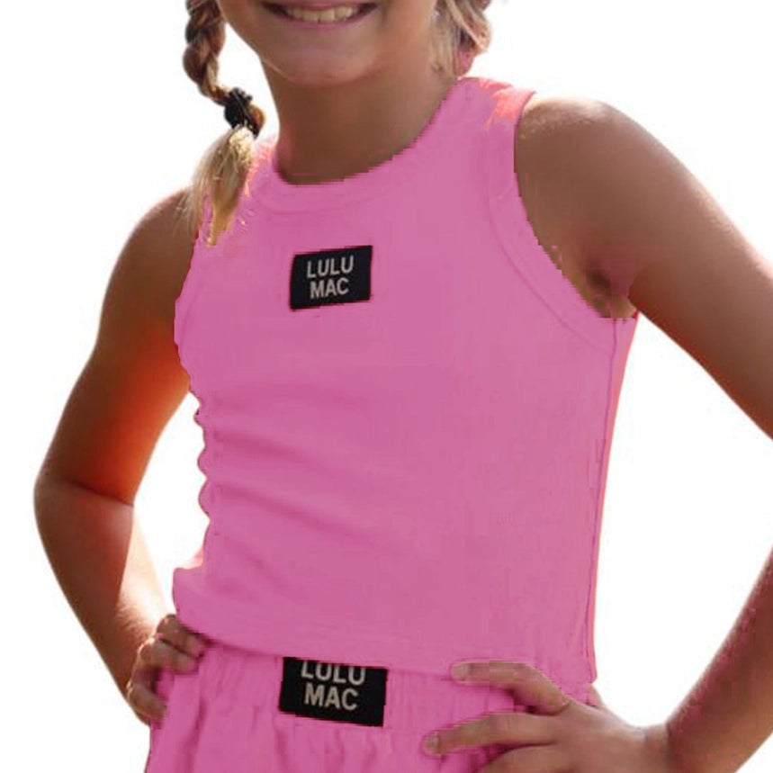 Bubblegum Kids Solid Tank