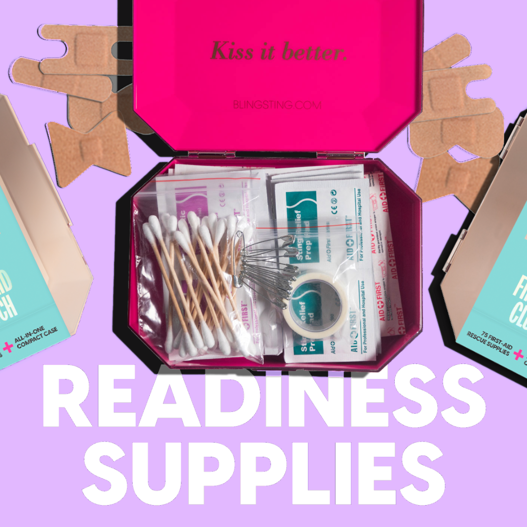 First Aid Kit | Metallic Rose Gold