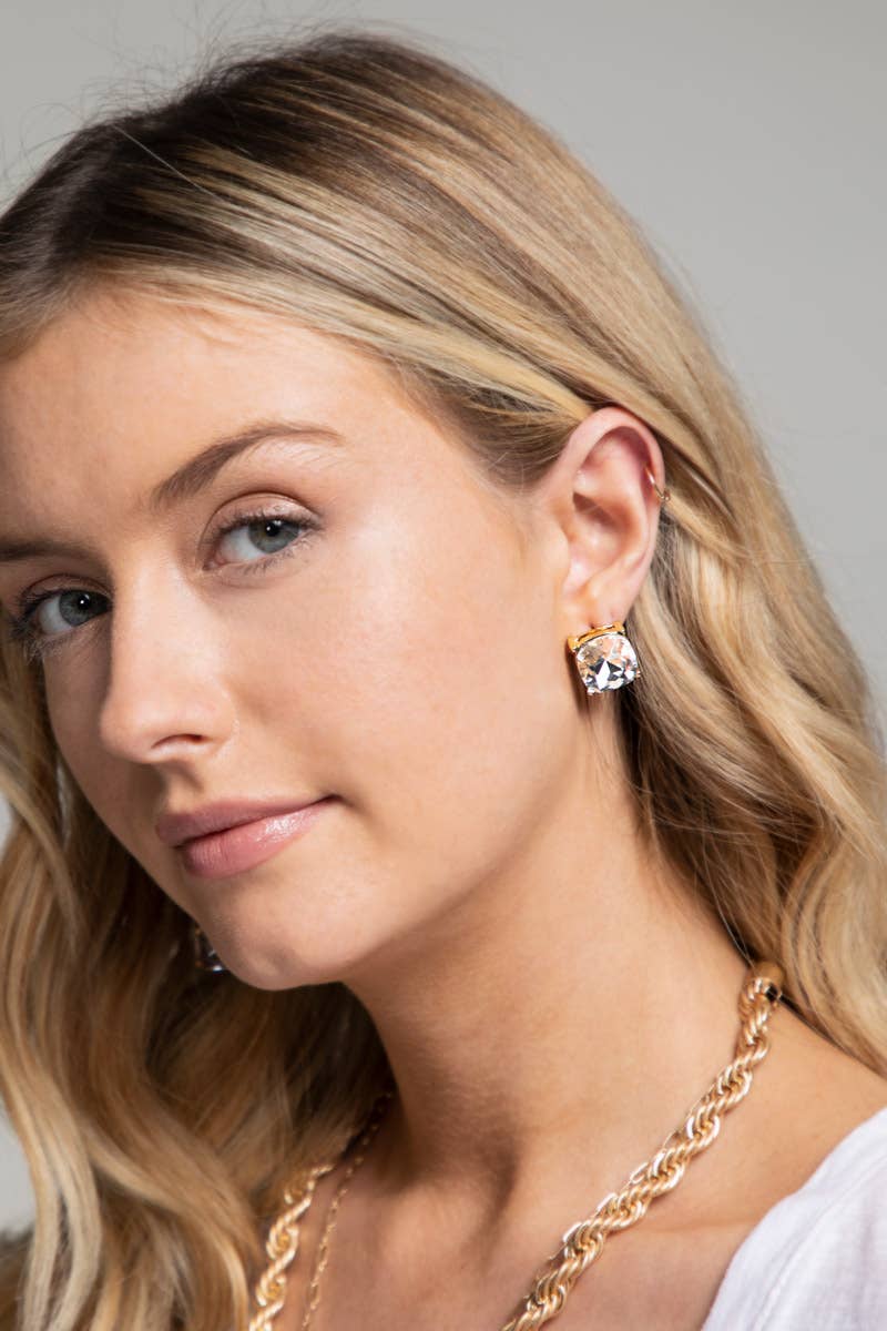 Acrylic Stud Earrings