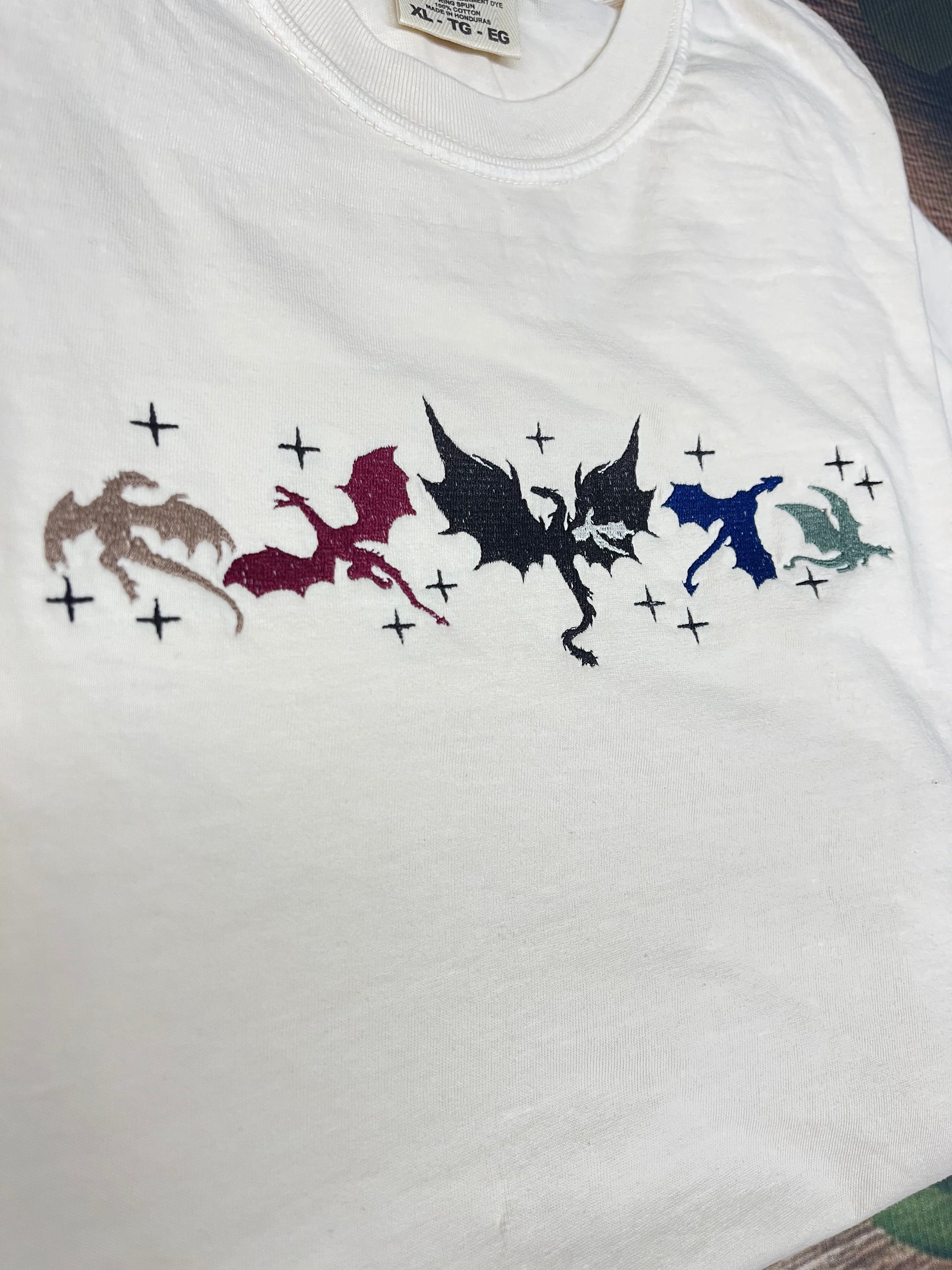 Fourth Wing Embroidered