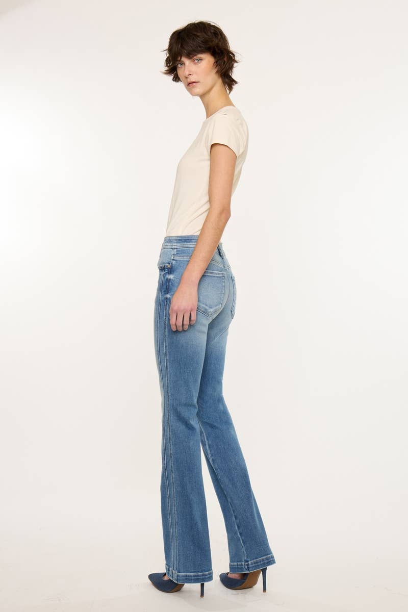 KANCAN MID RISE BOOTCUT