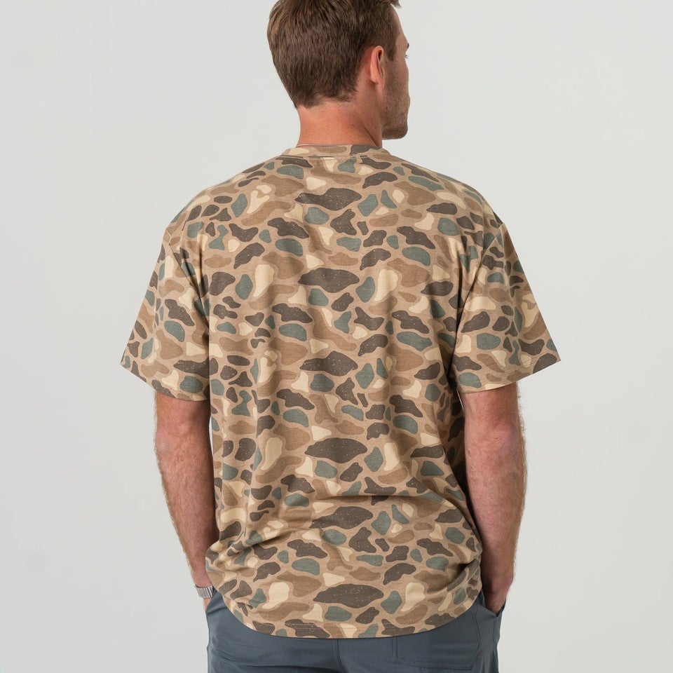 Burlebo Trout Camo Tee