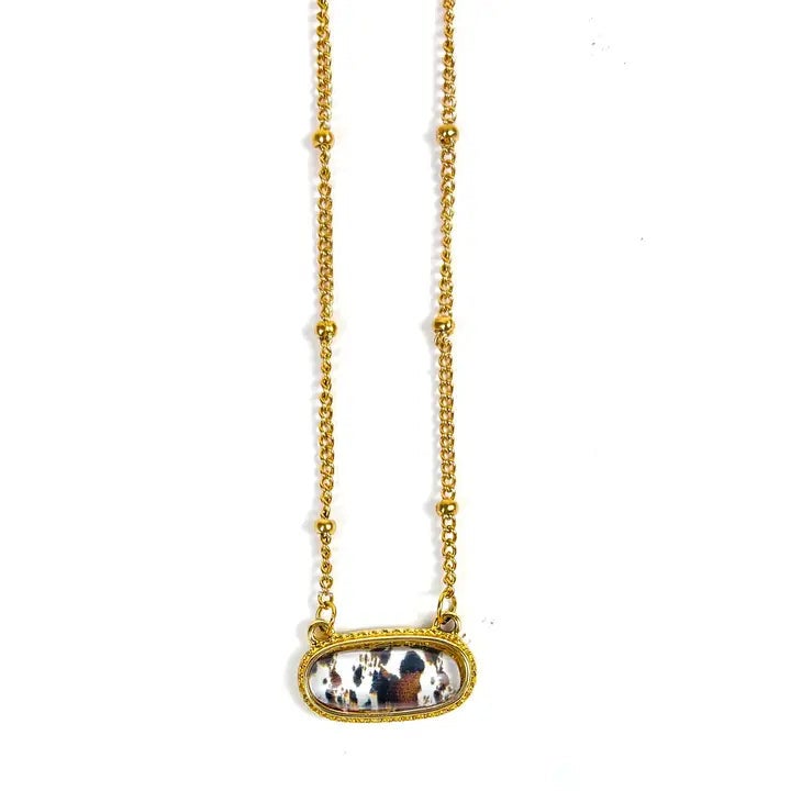 Checkered Necklace