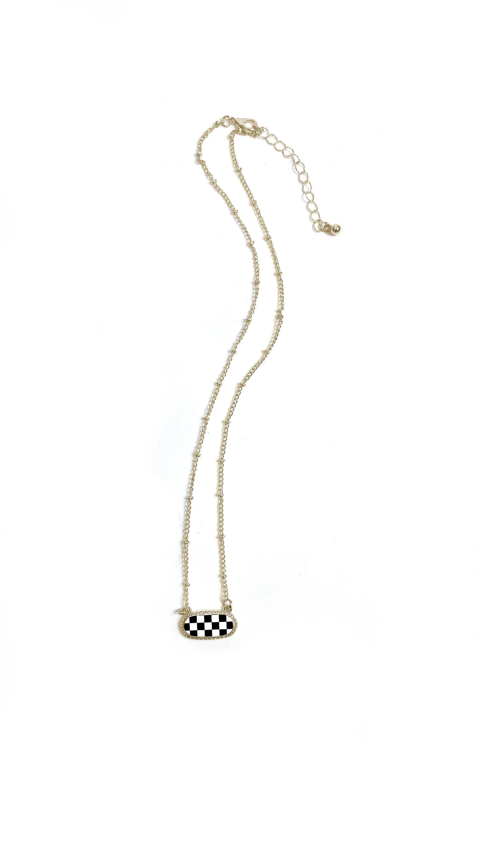 Checkered Necklace