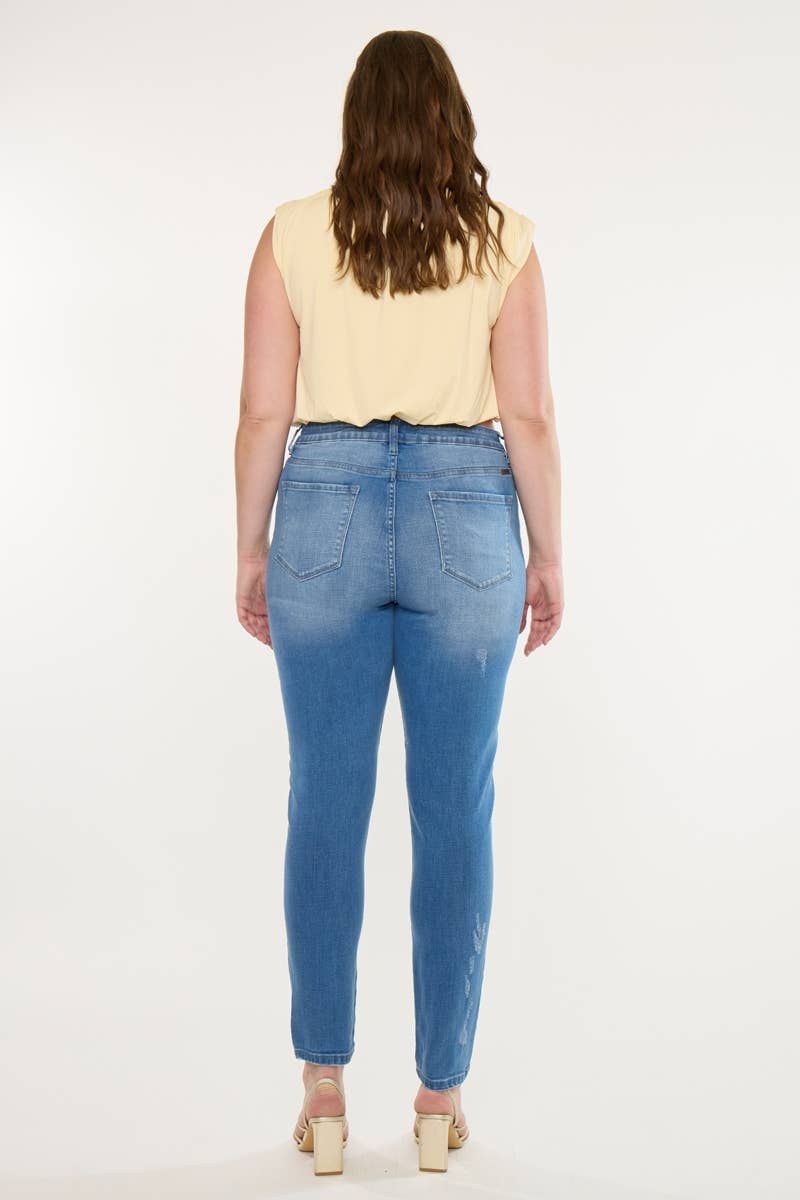 Plus High Rise Super Skinny Jeans