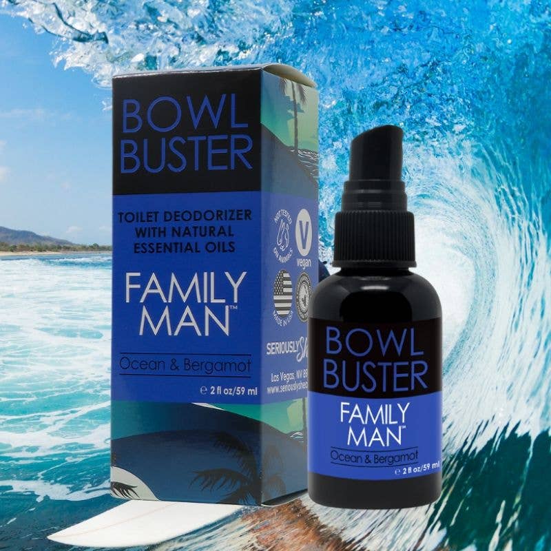 Christmas Men's Bowl Buster Toilet Spray