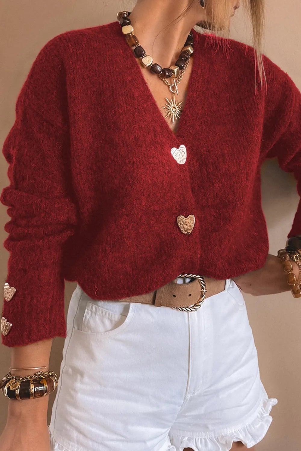 Heart of Gold Cardigan