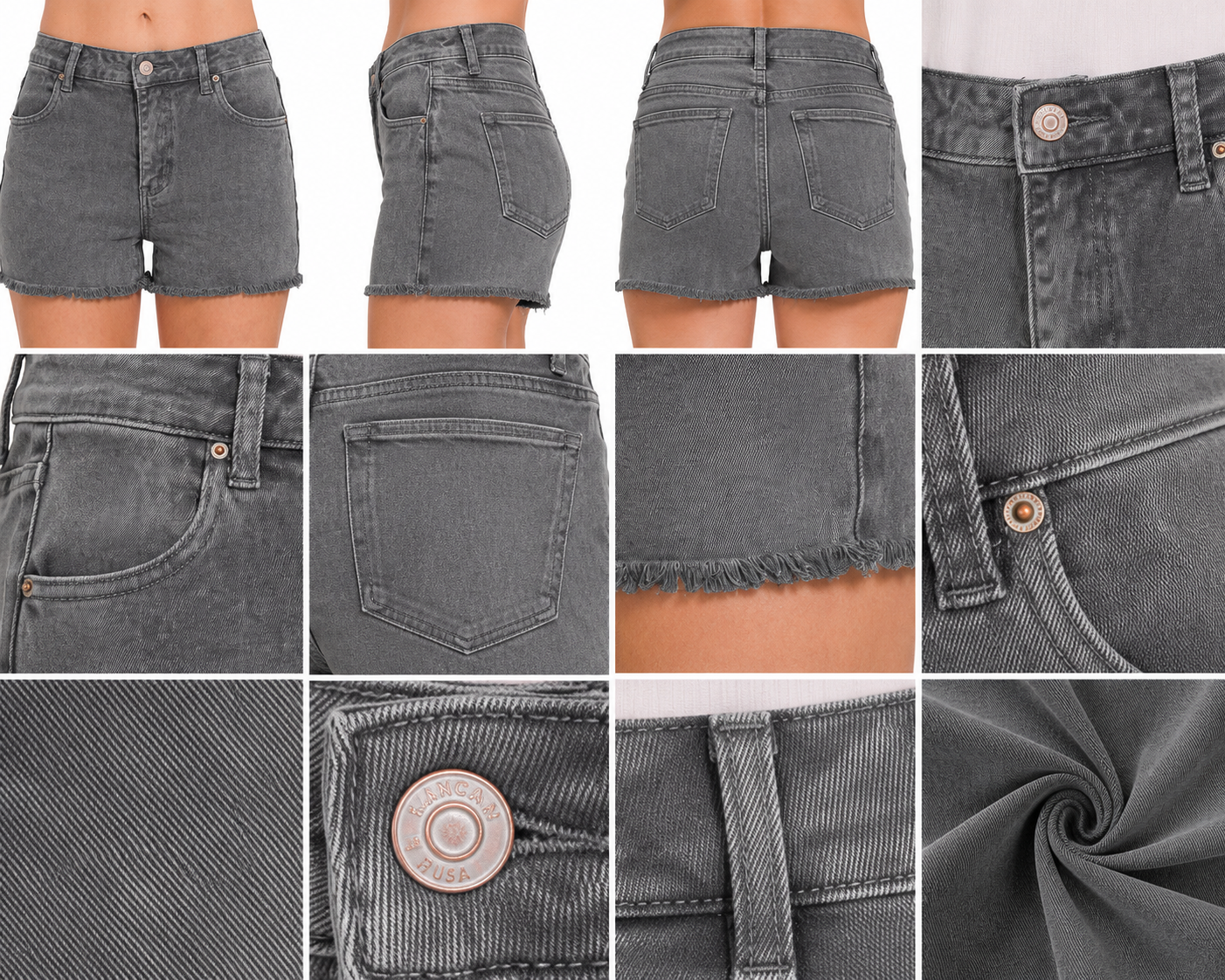 Sweet Summer Cutoff Jean Shorts | Zenana