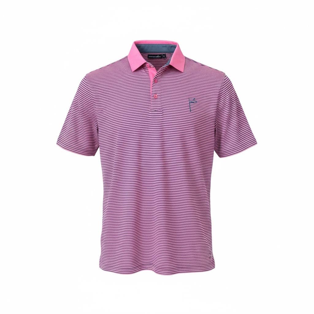 Performance Polo - Make Waves - Pink Lemonade