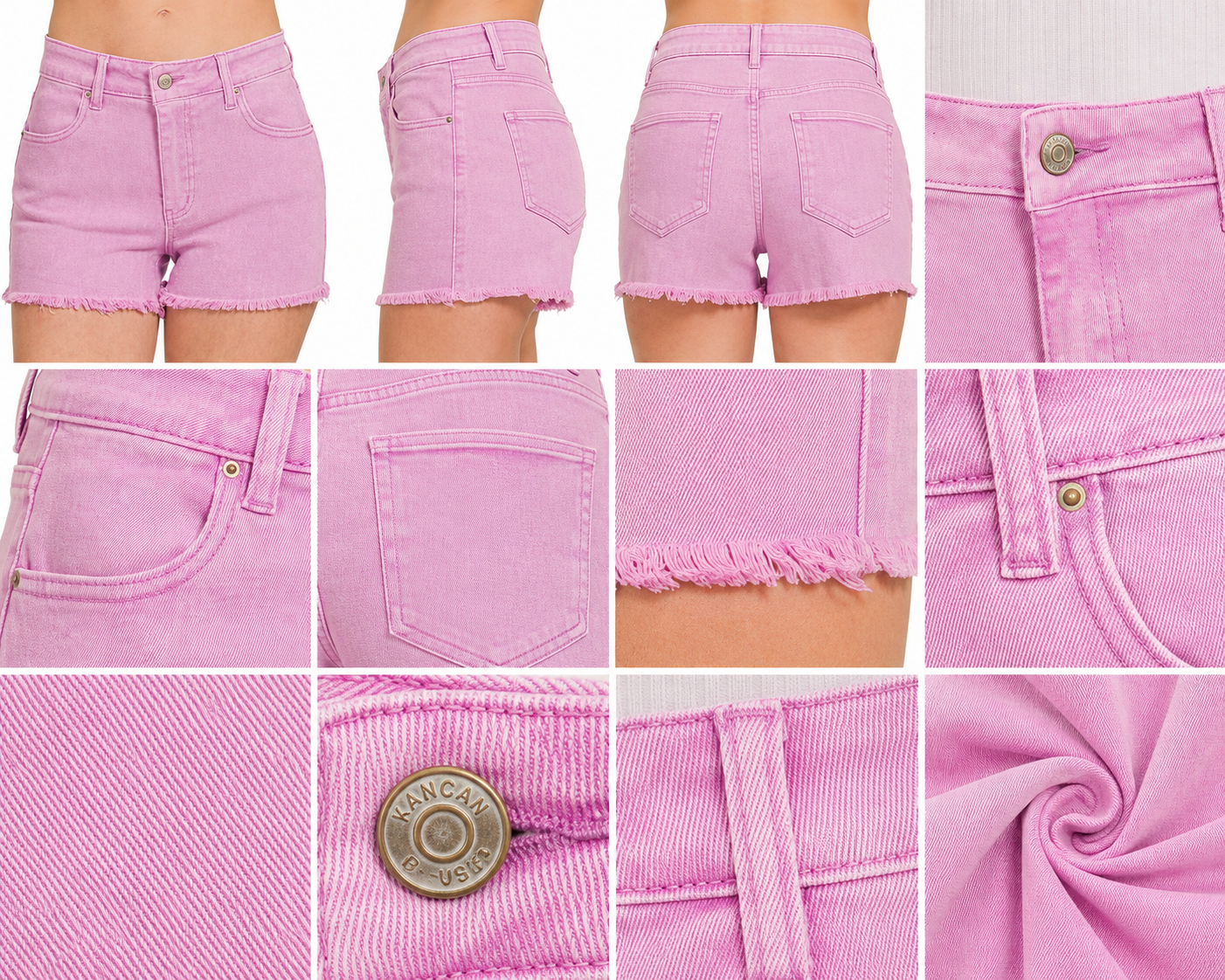 Sweet Summer Cutoff Jean Shorts | Zenana