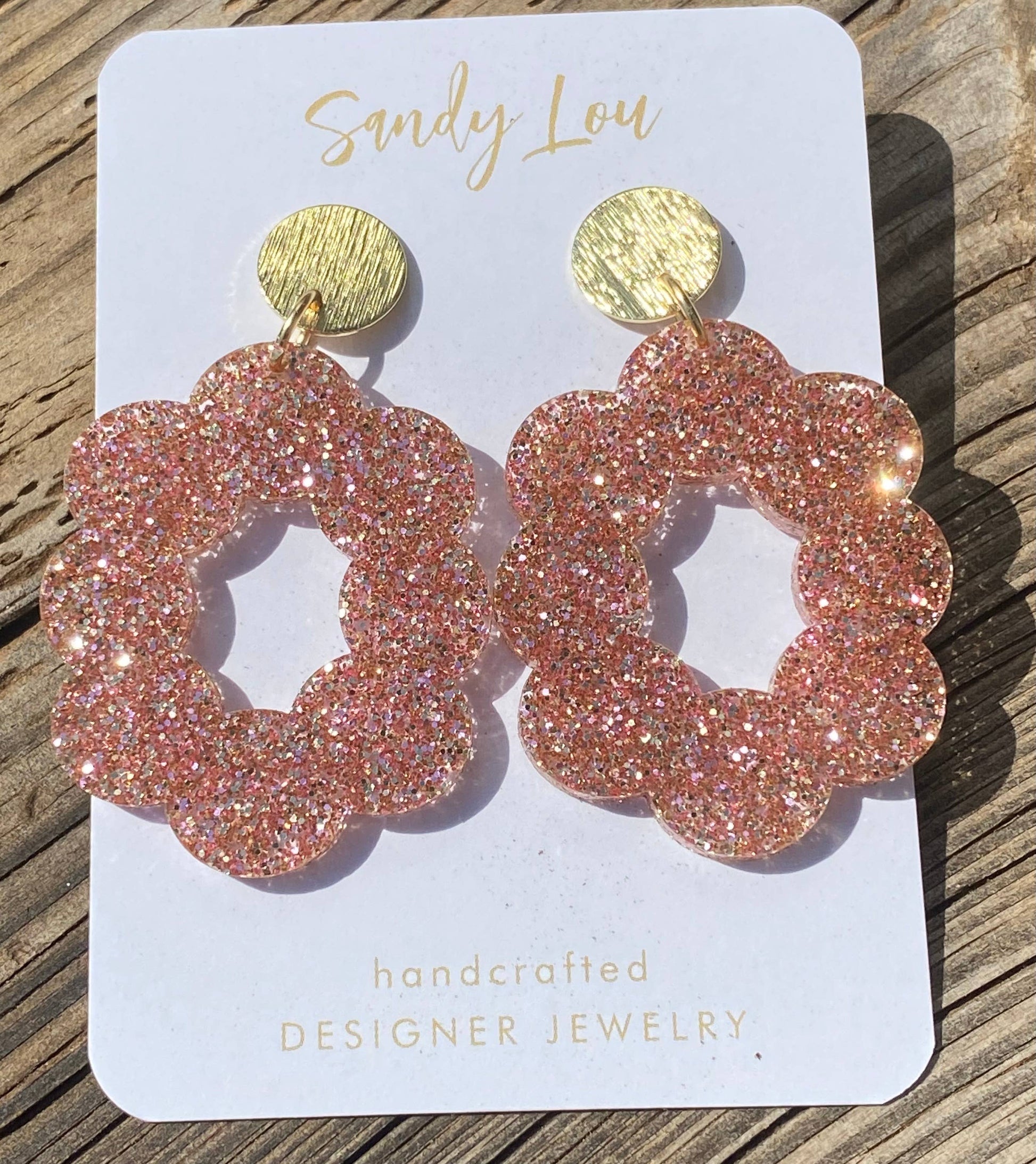 CHAMPAGNE ICE EARRINGS