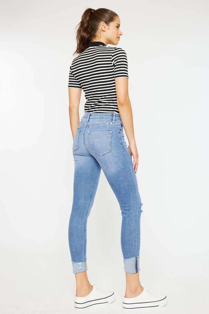 KANCAN HIGH RISE ANKLE SKINNY JEANS