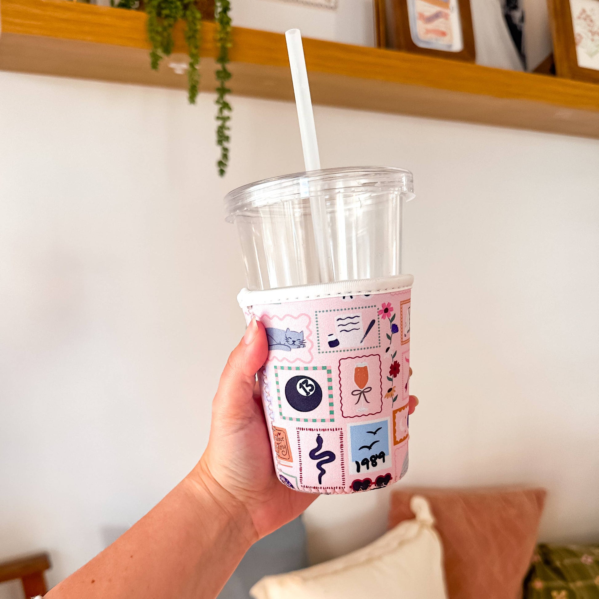 Eras Patchwork | Iced Coffee Sleeve: Medium