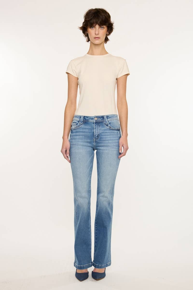 KANCAN MID RISE BOOTCUT