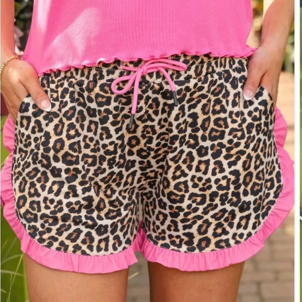 Wild Side Ruffle Shorts