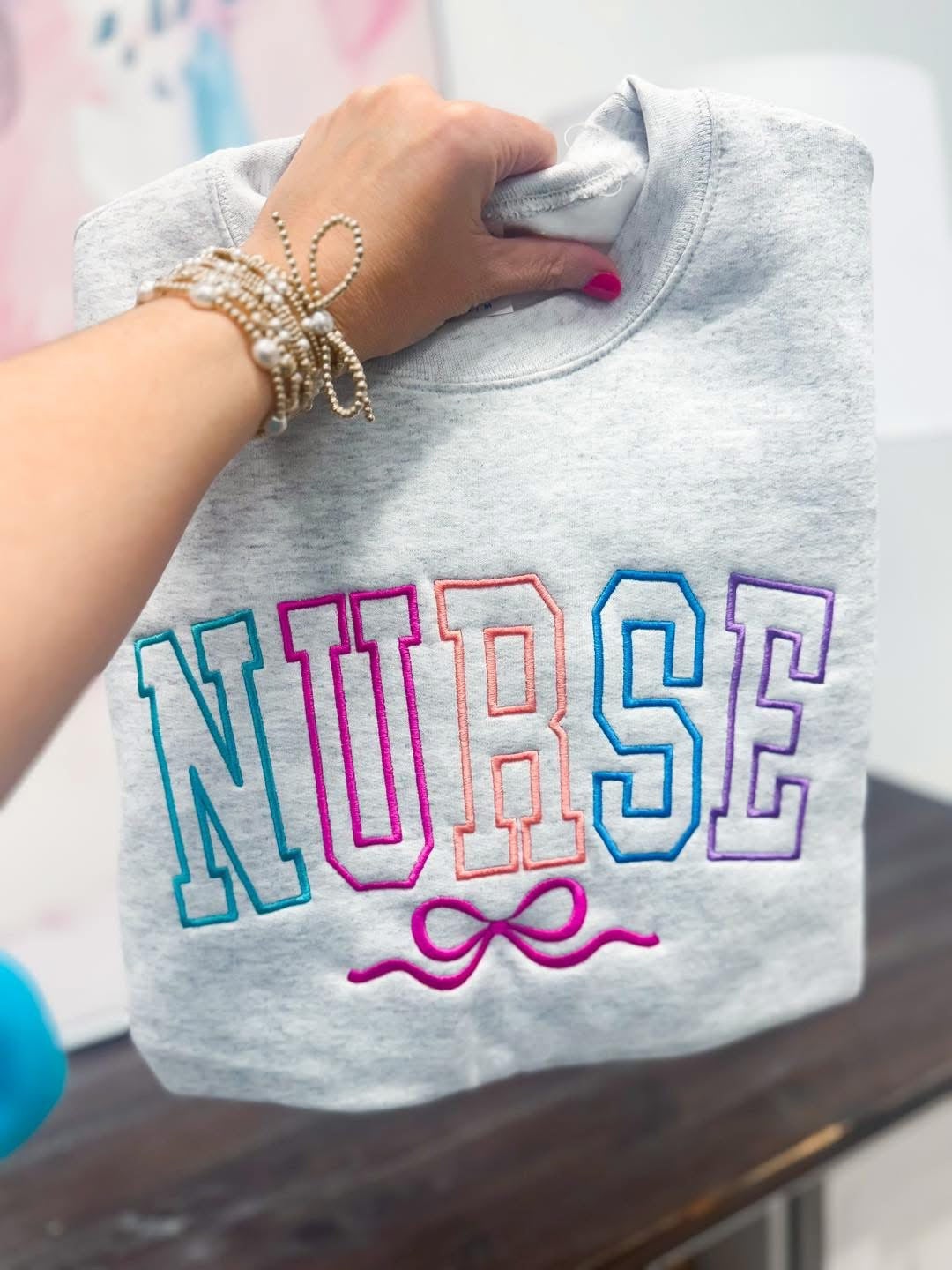 MAMA | NURSE | TEACHER  Crewneck Sweatshirt