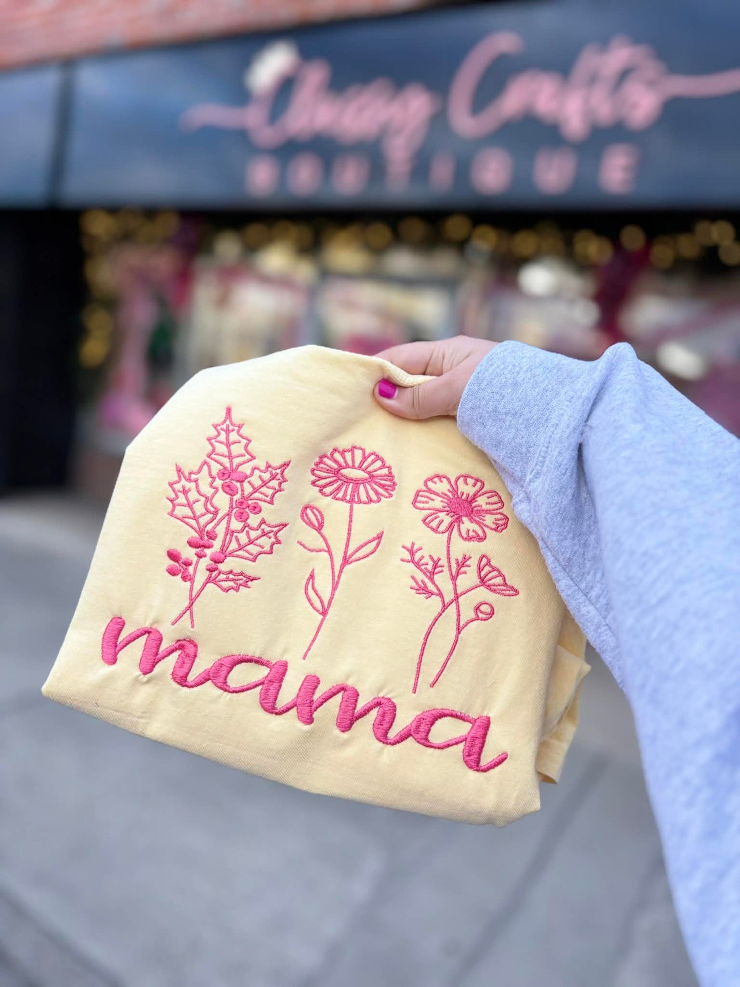 Custom Birth Month Embroidery