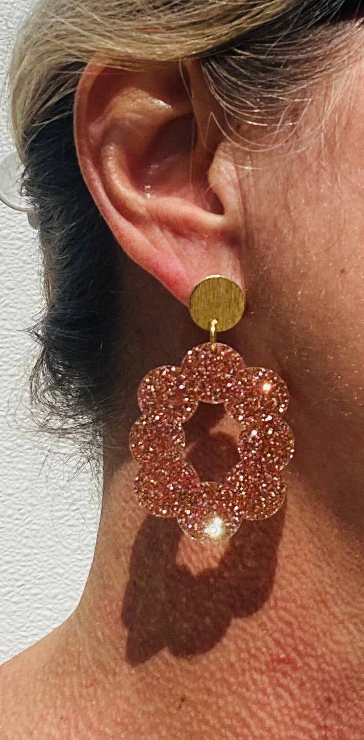 CHAMPAGNE ICE EARRINGS