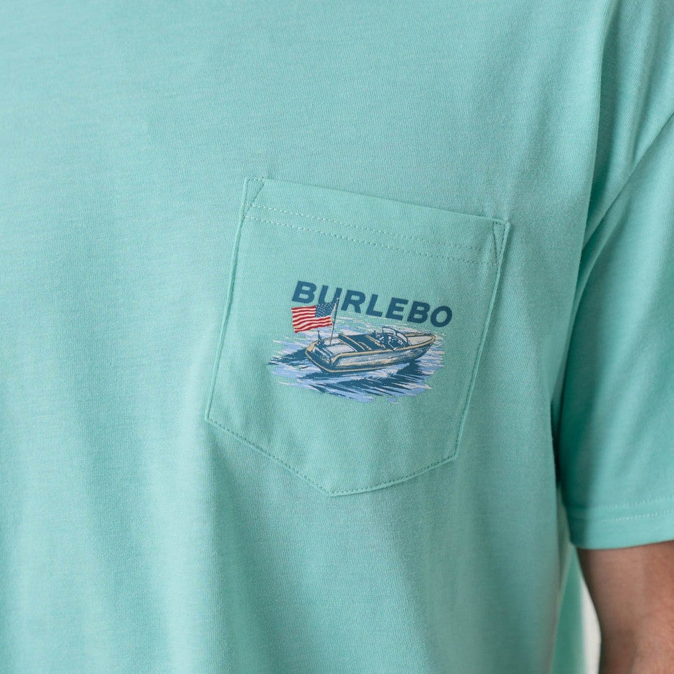 Burlebo Lake Weekend Pocket Tee