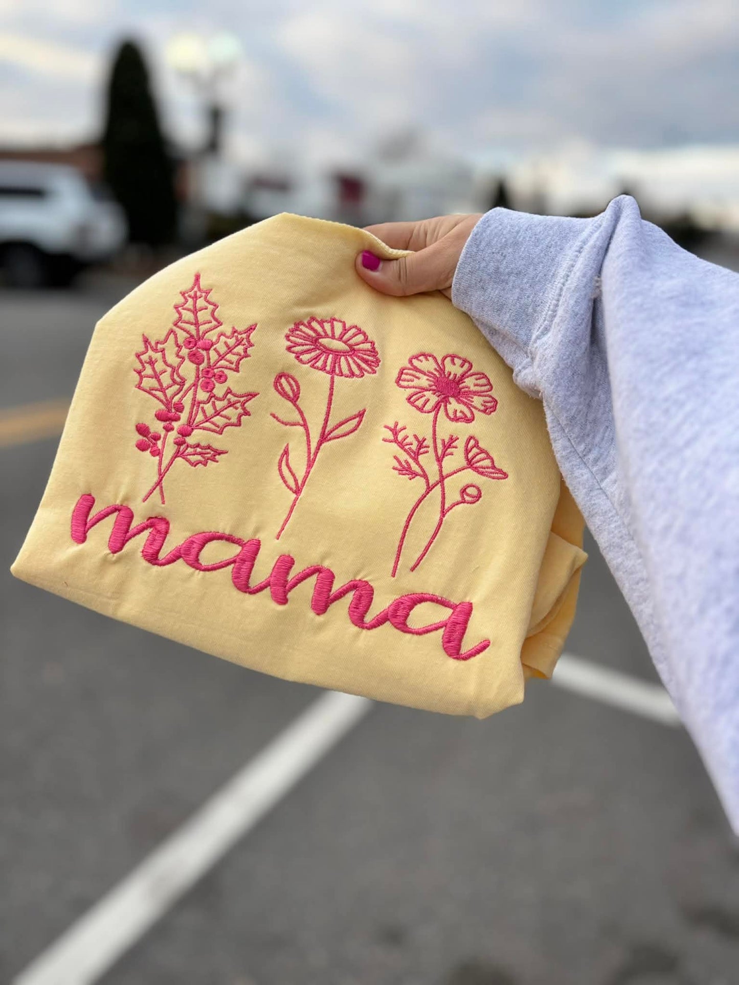 Custom Birth Month Embroidery
