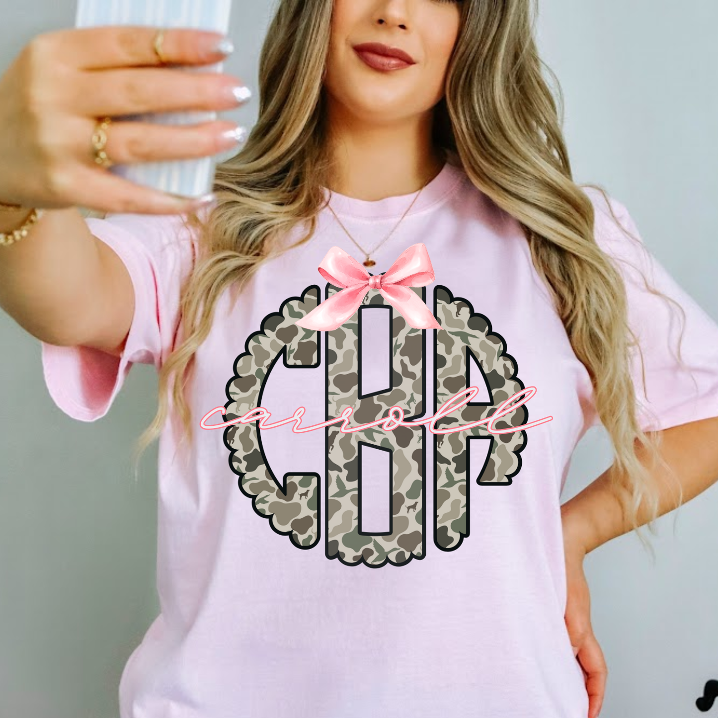 CAMO MONOGRAM