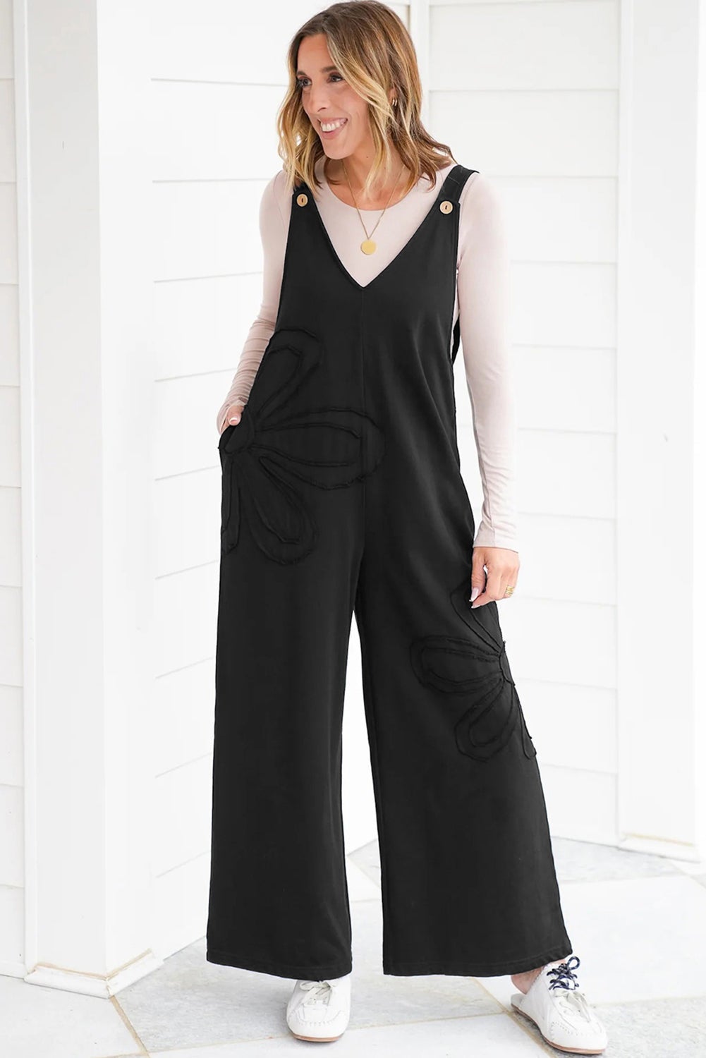 Midnight Meadow Overalls