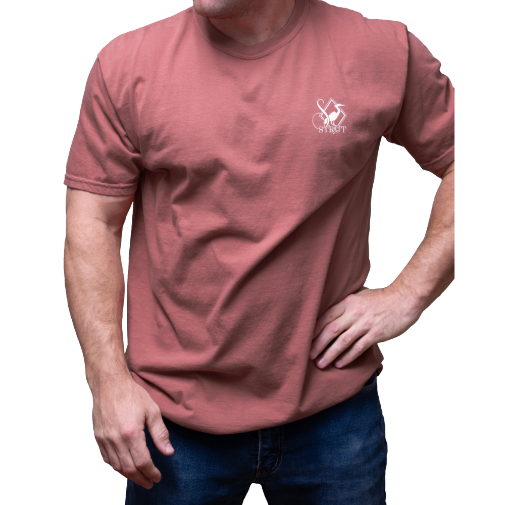 Mossy Oak Boykin Truck Nantucket Red Short-Sleeve T-Shirt: Nantucket Red